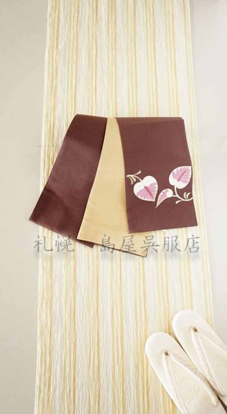 画像10: 女性用草履：カレンブロッソ・Ｌサイズ／ボタニカルレース・ベージュ (10)