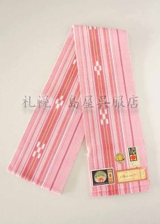 本日特別価格 綿麻しじら織✖︎紗半幅帯ベージュ 綿麻しじら織✖︎紗半幅帯ベージュ