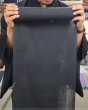 画像2: 【Ｙ様専用品】小千谷縮：墨黒無地 (2)
