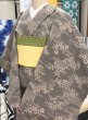 画像3: 【Ｋ様専用品】竺仙：秋草と流水（松煙染小紋） (3)