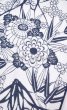 画像1: 竺仙：菊・梅・笹（絹紅梅） (1)