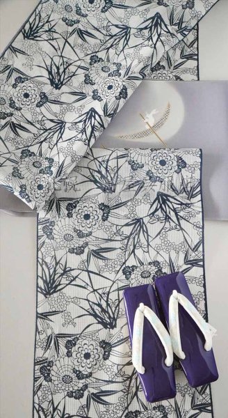 画像14: （夏）九寸名古屋帯：月の舟 (14)