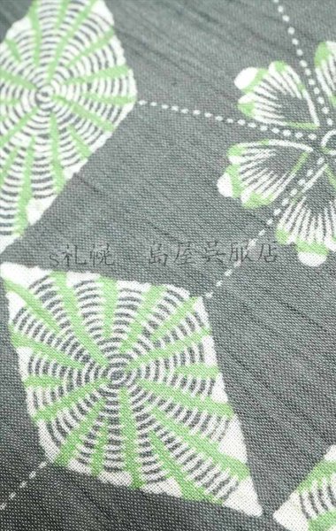 画像3: 小千谷縮：加賀染め・古代型夏衣 (3)