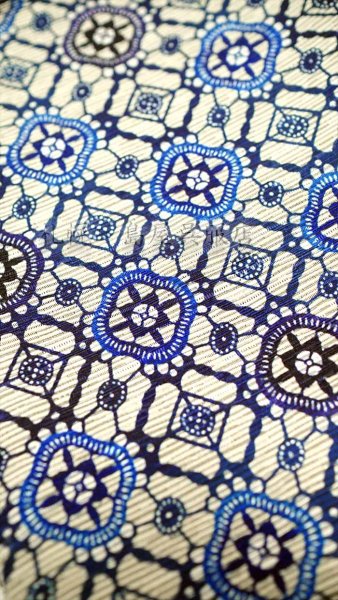 画像5: 半幅帯：リバーシブル　花音 (5)