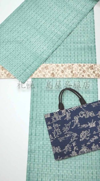 画像5: 片貝木綿：総絞り（ライン） (5)