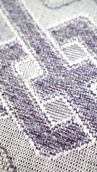 画像5: 八寸名古屋帯：ＯＬＮ／grain〜ミチ〜 (5)