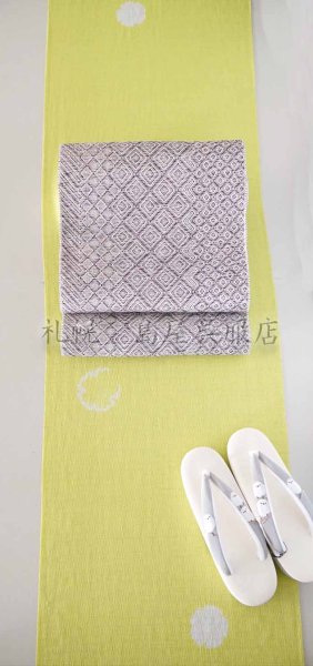 画像13: 八寸名古屋帯：ＯＬＮ／grain〜粒子〜 (13)