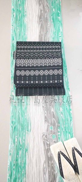 画像7: 女性用草履：カレンブロッソ・Ｍサイズ／博多織ラメ・銀 (7)