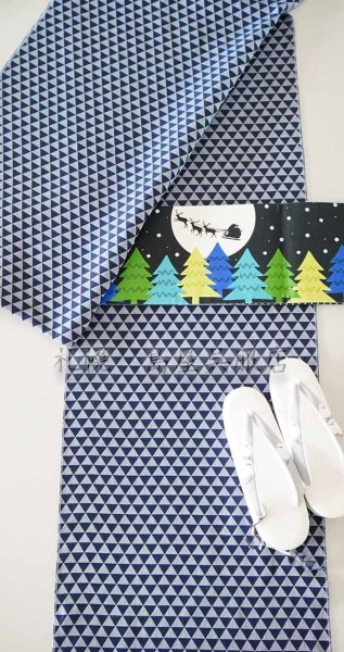 画像8: 【島屋オリジナル】女性用草履：カレンブロッソ・Ｍサイズ／シマエナガ（白×グレー） (8)