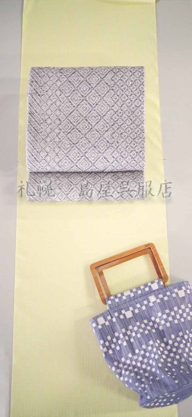 画像6: 八寸名古屋帯：ＯＬＮ／grain〜粒子〜 (6)