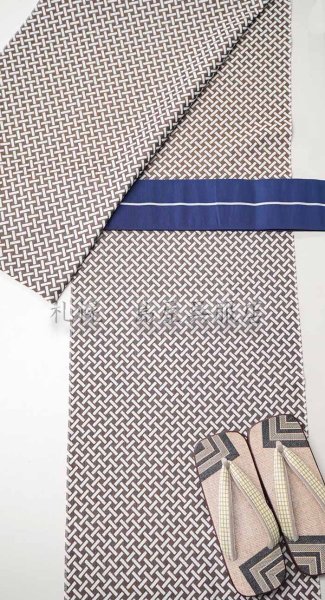 画像7: 角帯：博多織　鳥獣戯画 (7)