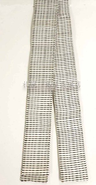 画像1: （夏）角帯：芭蕉　きなりにブラックモール (1)