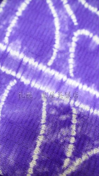 画像5: 藤井絞：はごろ木綿　横段桃山 (5)