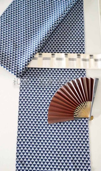 画像7: 米織小紋ｌｉｇｈｔ：鱗（ウロコ） (7)