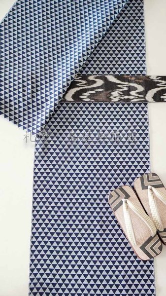 画像5: 米織小紋ｌｉｇｈｔ：鱗（ウロコ） (5)