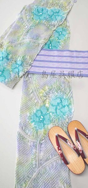 画像10: 女性用下駄：童女と手まり (10)