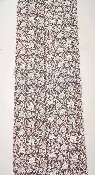 画像2: セオα／牡丹唐草（チョコレートブラウン） (2)