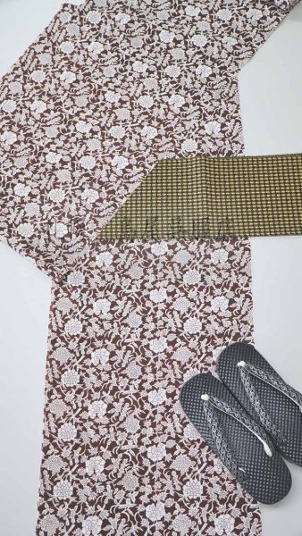 画像8: セオα／牡丹唐草（チョコレートブラウン） (8)