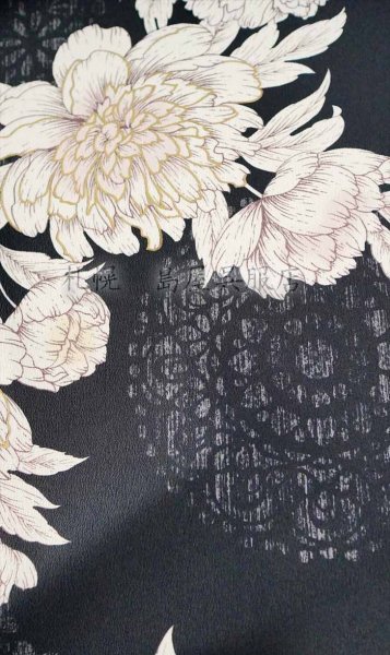 画像3: 【広幅】ちりめん風／白牡丹 (3)