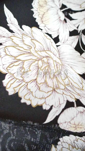 画像5: 【広幅】ちりめん風／白牡丹 (5)