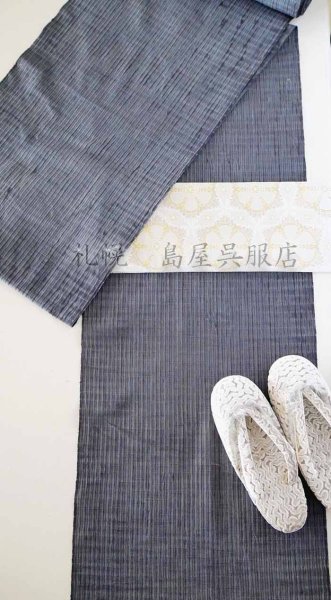 画像18: 59kimono半幅帯：リバーシブル　花のワルツ／四弦の調べ (18)