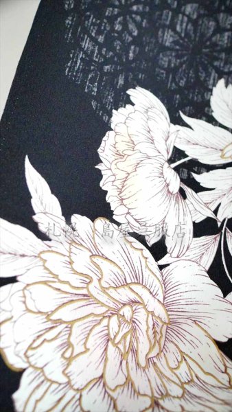 画像4: 【広幅】ちりめん風／白牡丹 (4)