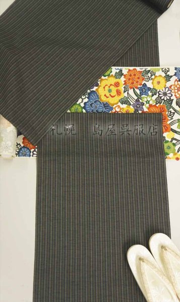 画像7: 九寸名古屋帯：江戸紅型　花づくし (7)