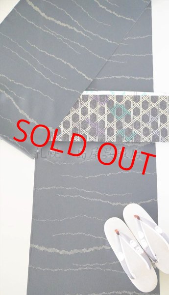 画像10: 【島屋オリジナル】女性用草履：カレンブロッソ・Ｍサイズ／シマエナガ（グレージュ×灰紫） (10)