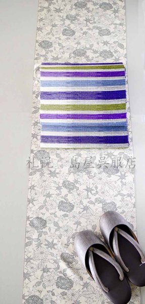 画像11: 【オーダー製作も承ります】女性用防寒草履：和小物さくら　さくら七宝（ローズグレー） (11)