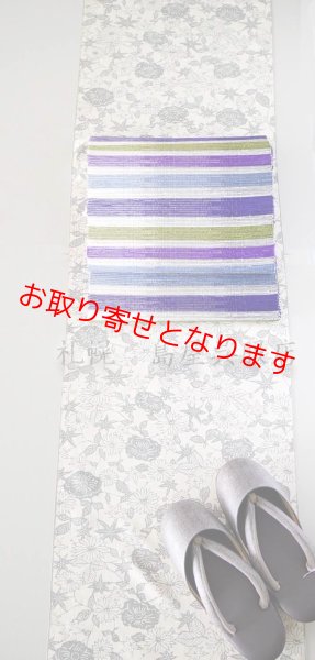 画像11: 【オーダー製作も承ります】女性用防寒草履：和小物さくら　さくら七宝（ローズグレー） (11)