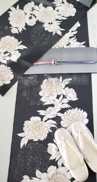 画像11: 【広幅】ちりめん風／白牡丹 (11)