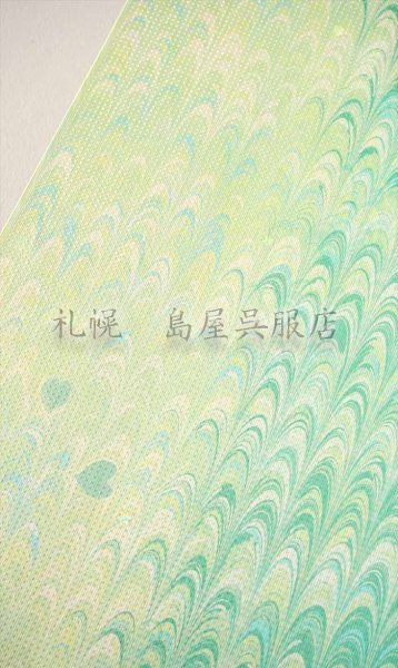 画像2: 小紋：【島屋オリジナル】墨流し (2)