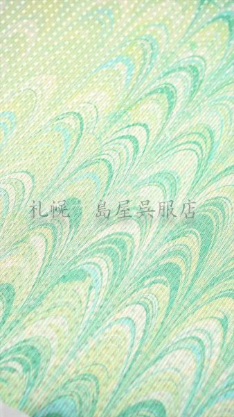 画像4: 小紋：【島屋オリジナル】墨流し (4)