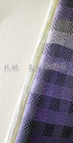 絽目はないので、単衣の季節でも。