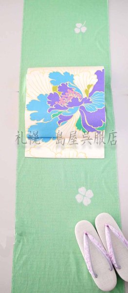 画像6: 女性用草履：カレンブロッソ・Mサイズ／ボタニカルレース・白にピンク (6)