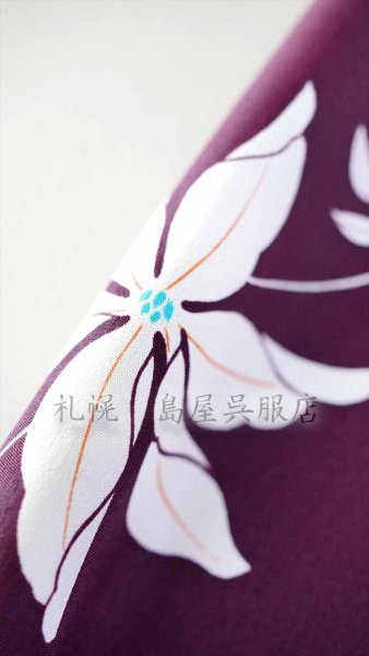 画像5: 長襦袢：恋じゅばん・白い花 (5)