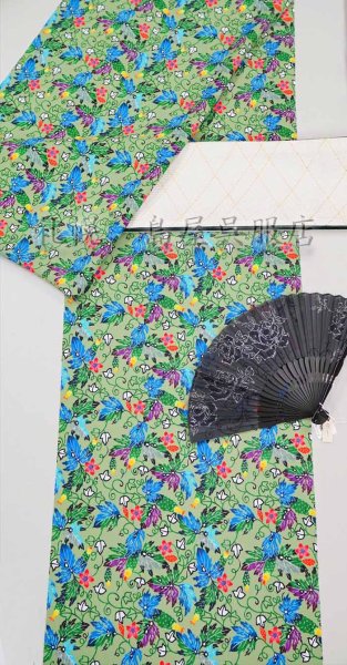 画像7: セオα／本紅型染め風・ゴーヤ (7)