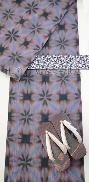 画像10: 角帯：本場筑前博多織　モノクロ迷彩 (10)