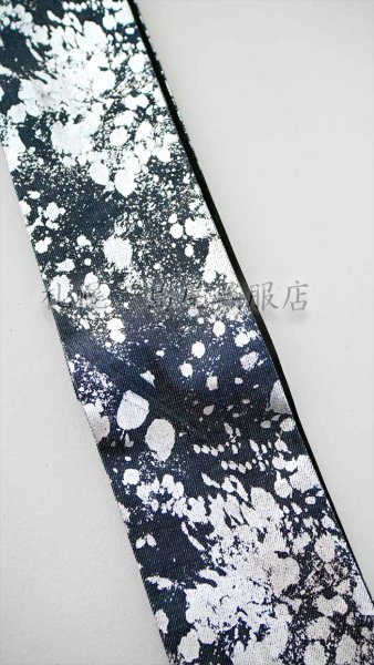 画像2: 角帯：箔デニム (2)
