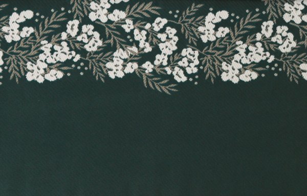 画像2: コレカラキモノ・半幅帯：晴風（深緑／水色） (2)