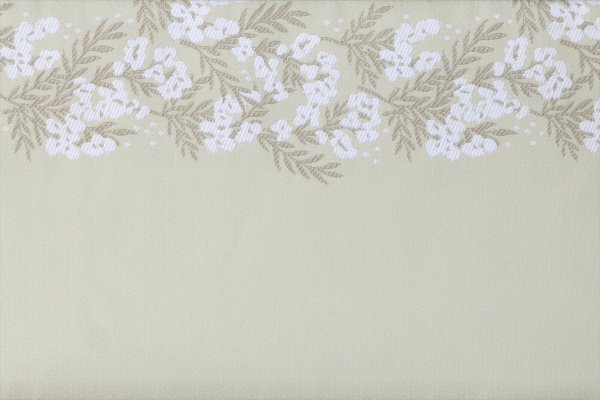 画像2: コレカラキモノ・半幅帯：晴風（ベージュ／墨黒） (2)