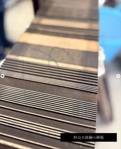 工房で染め方を見せていただきました（4）