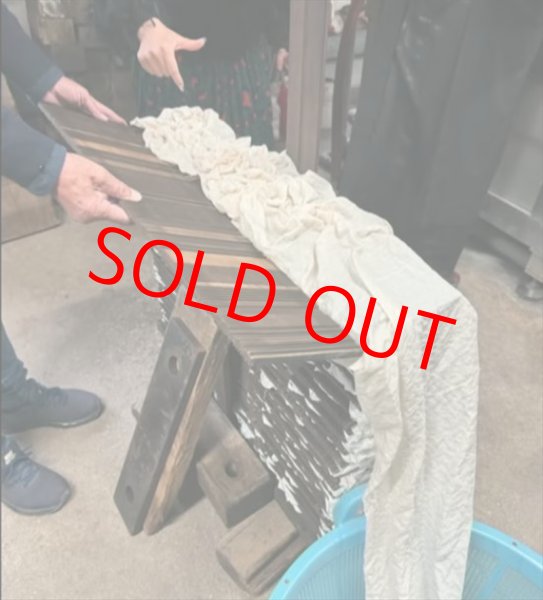 工房で染め方を見せていただきました（1）