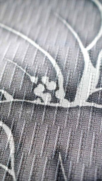 画像5: 【超広幅】島屋オリジナル製作生地・HIBRID（麻×カルキュロ）／モノクロの花 (5)