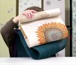 画像2: 【Ｉ様専用品】八寸名古屋帯：栗山工房：向日葵 (2)