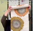 画像3: 【Ｉ様専用品】八寸名古屋帯：栗山工房：向日葵 (3)