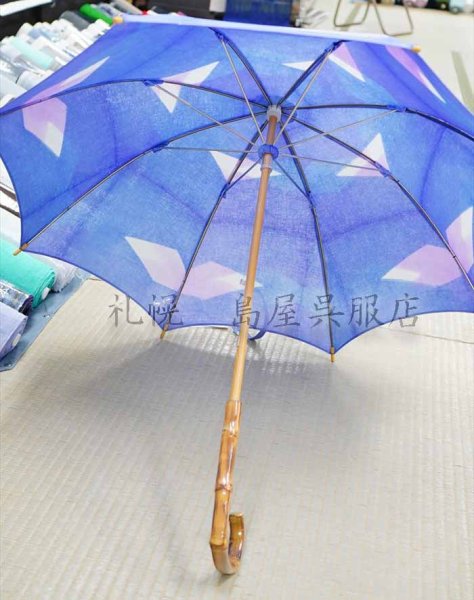 画像2: 【Ｉ様専用品】藤井絞・日傘 (2)