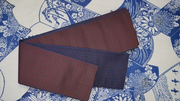 画像1: 【Ｋ様専用品】角帯：本場筑前博多織　 (1)