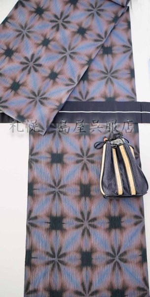 画像12: 角帯：本場筑前博多織　モノクロ迷彩 (12)