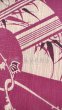 画像4: 竺仙：蔦に扇面竹牡丹（松煙染小紋） (4)